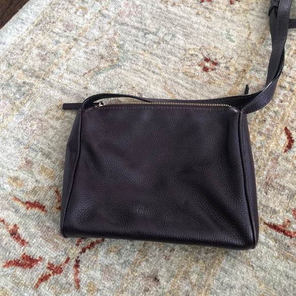 Kate Spade Leather Maroon Crossbody Messenger Bag - Picture 2 of 5
